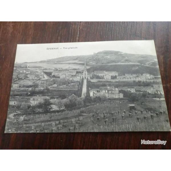 CP  dpt  51  EPERNAY   VUE GENERALE I