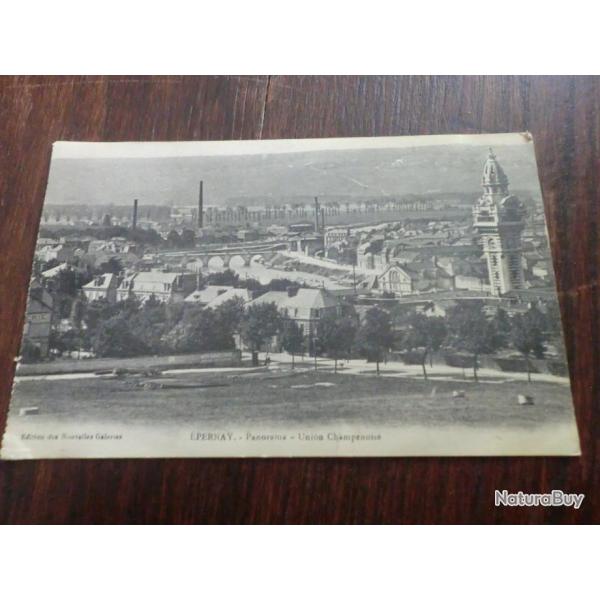 CP  dpt  51  EPERNAY  PANORAMA  UNION CHAMPENOISE
