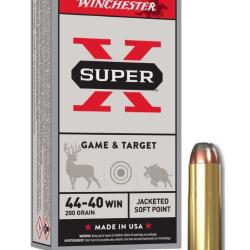 MUNITIONS WINCHESTER CALIBRE 44-40 WIN POWER POINT 200gr - 13g x50