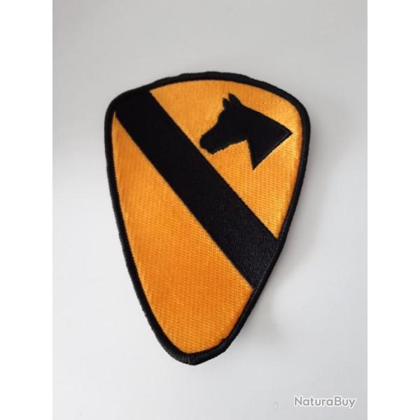 INSIGNE TISSU  PREMI�RE DIVISION DE CAVALERIE US