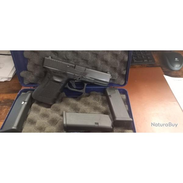 GLOCK 19 GEN 4 CALIBRE 9X19