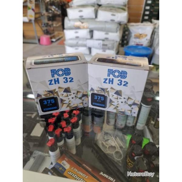 125 cartouches Fob zh 32 acier bte de 25