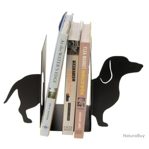 SERRE LIVRE TECKEL METAL NOIR