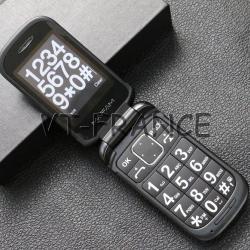 Telephone Portable Senior SOS 2 ECRANS-Noir 20260726000136