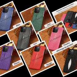 Coque pour iPhone Raie Veritable Galuchat-Au Choix-iPhone 14 Plus 20260729082517