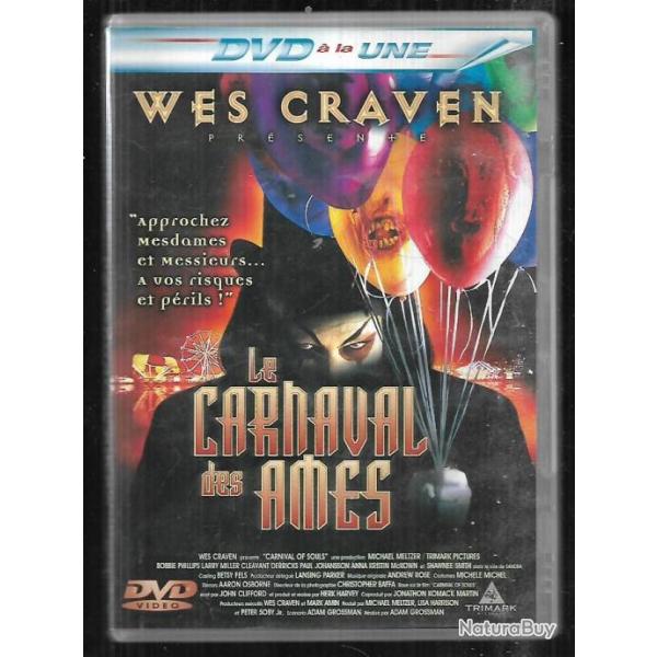 le carnaval des ames de wes craven dvd