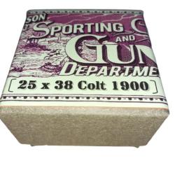 38 ACP 1900 ou 38 Colt auto: Reproduction boite cartouches (vide) WR 9608980