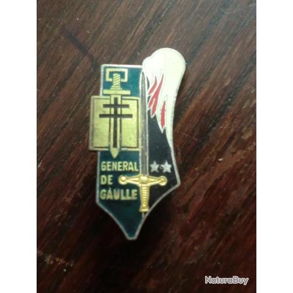 Insigne GENERAL DE GAULLE   DRAGO PARIS