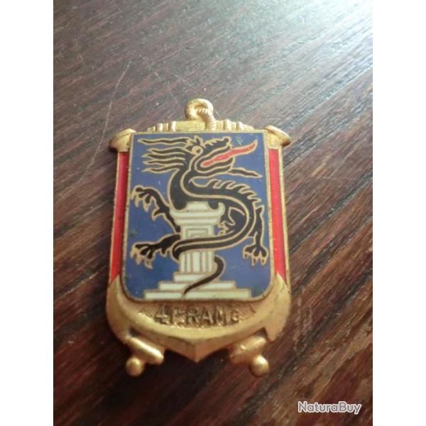 INSIGNE 41 EME RG D ARTILLERIE COLONIALE  DRAGO PARIS