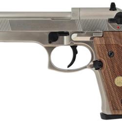 Beretta M92 FS CO2 4.5 mm Nickel / Bois UMAREX
