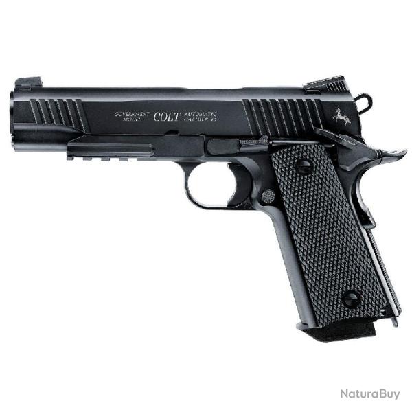 Pistolet M45 Black A1 CQBP CO2 4.5mm Colt