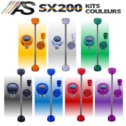 ARC SYSTEME - Kit couleur Viseur SX200 9" BLEU