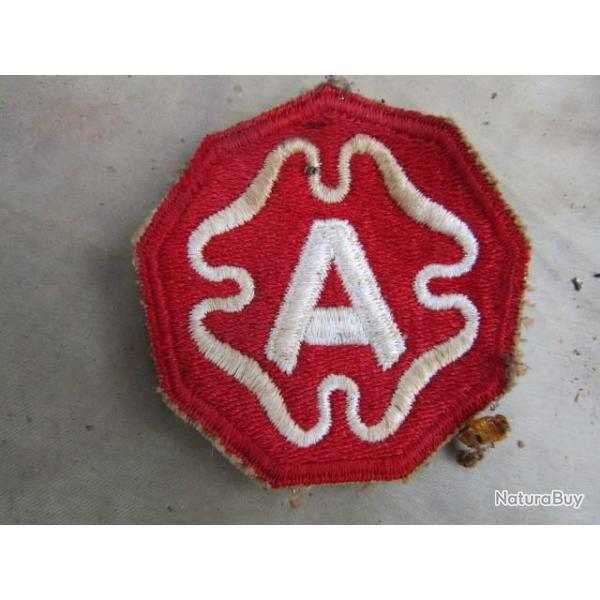 patch 9 arm�e Inf Div US army ww2 deuxi�me guerre am�ricain GI d�barquement