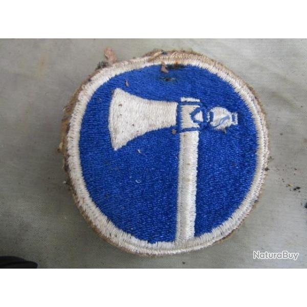 patch 19 corps arm�e Inf Div US army  nn ww2 deuxi�me guerre am�ricain GI d�barquement