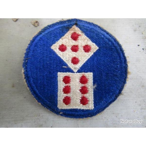 patch 11 corps arm�e Inf Div US army ww2 deuxi�me guerre am�ricain GI d�barquement
