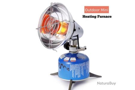 Camping En Plein Air Pêche Chauffe-Gaz Appareil De Chauffage Portable Réglable Randonnée Plus Chaud Hiver Tente Équipement De Chauffage
