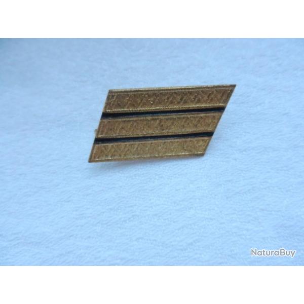 galon en m�tal pour calot aviation - sergent chef