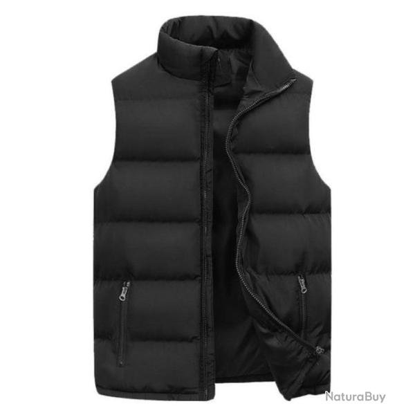 DOUDOUNE sans manche rembourr�e, L�g�re et confortable, Coloris noir .....LIVRAISON OFFERTE