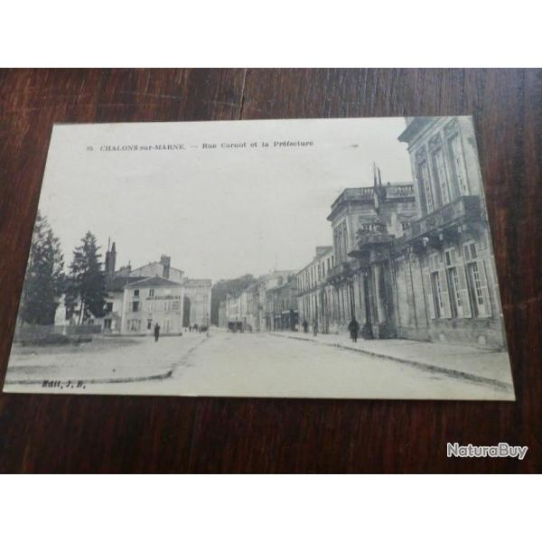 CP  dpt  51  CHALONS SUR MARNE  RUE CARNOT