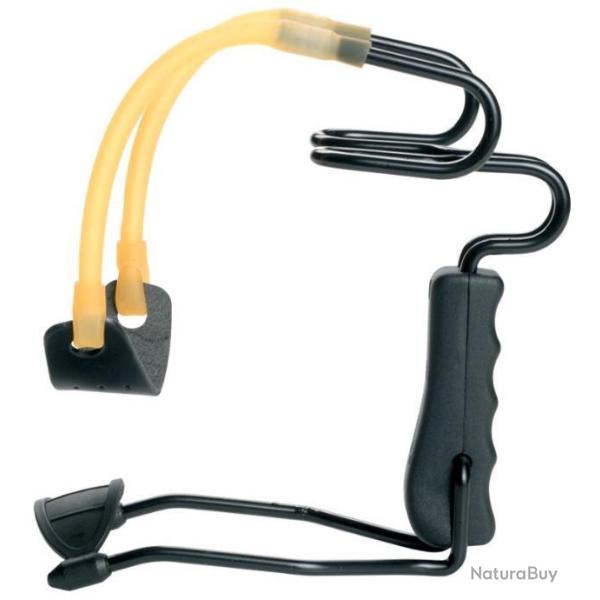 LANCE PIERRE DRAGON MEGALINE + Elastique + cuir + 100 billes Acier - 7,9 mm.