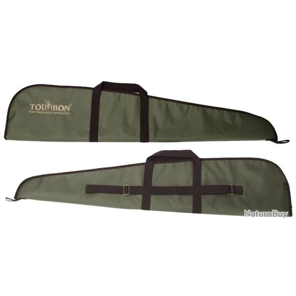 Housse de Transport pour Fusil de Chasse Bandouli�re R�glable Sac de Rangement 123cm Vert