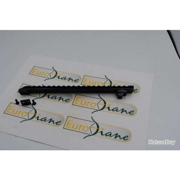 Rail weaver/Picatinny pour fixation sur montage � crochet " version extra longue"