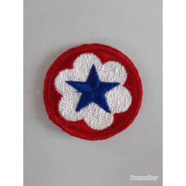 INSIGNE ORIGINALE EN TISSU DE  L ARMY SERVICE FORCES U.S.