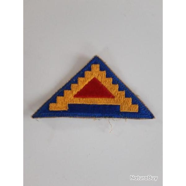 INSIGNE ORIGINALE EN TISSU DE  LA 7 EME ARM�E U.S.