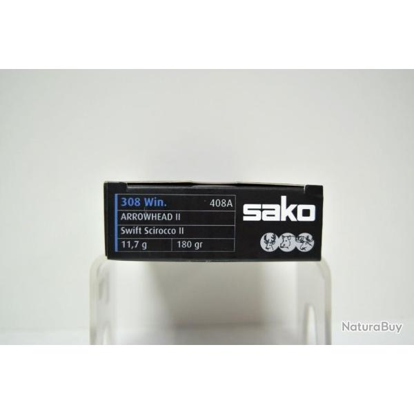 Sako 308 Win. 408A x1 boite