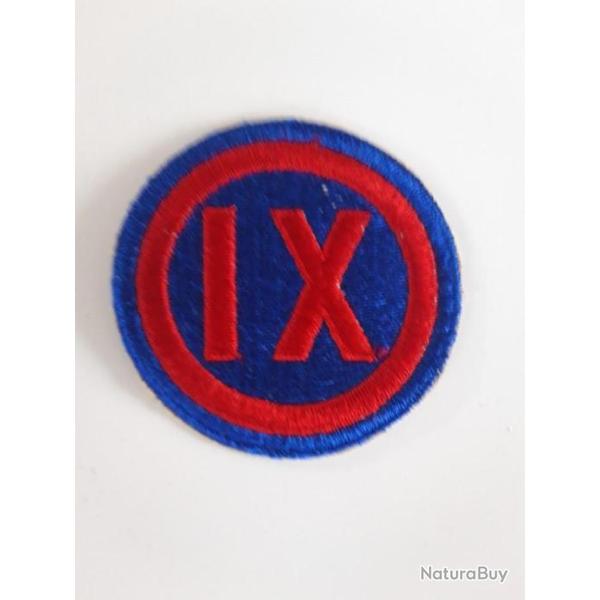 INSIGNE ORIGINALE EN TISSU DU 11 EME CORPS D ARM�E U.S.