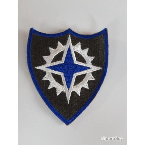 INSIGNE ORIGINALE EN TISSU DU 16 EME CORPS D ARM�E U.S.