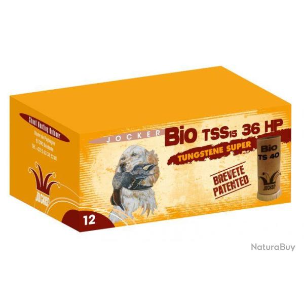 1 boite de 10 cartouches Jocker BIO TSS 15  36g C/12/76  - N�5