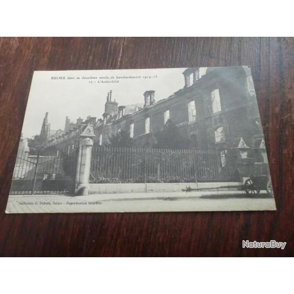 CP  dpt  51  REIMS  L ARCHEVECHE