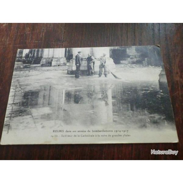 CP  dpt  51 REIMS  INTERIEUR DE LA CATHEDRALE