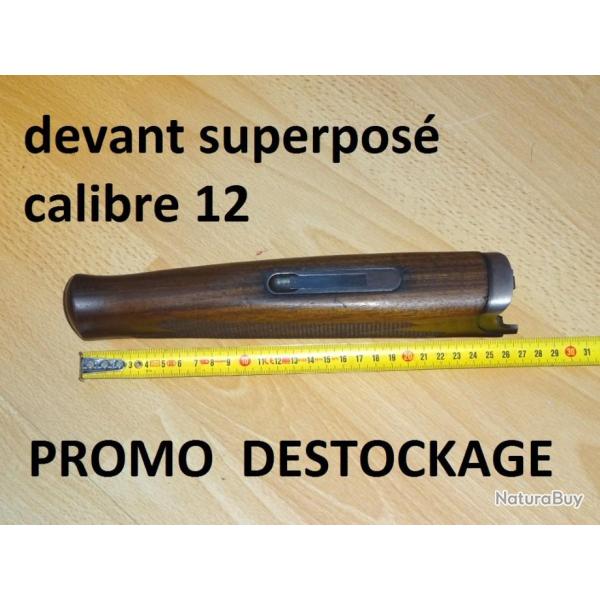 devant complet fusil superpos� calibre 12 marque inconnue - VENDU PAR JEPERCUTE (a6559)