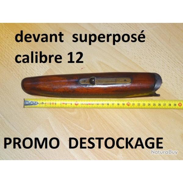 devant complet fusil superpos� calibre 12 marque inconnue - VENDU PAR JEPERCUTE (a6560)