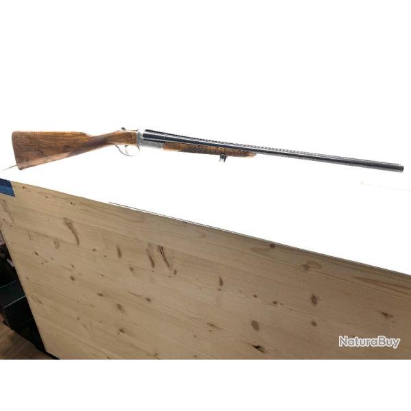 FUSIL JUXTAPOSE CHAPUIS MODELE PROGRESS UGP RD- CAL 20/76 - CHOKES FIXES 1/4  -1/2- JOLIS BOIS