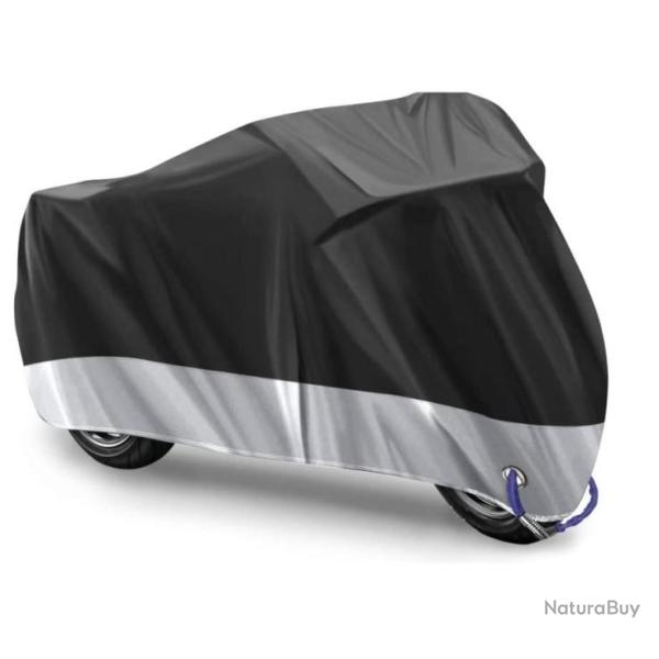 Housse de Protection pour Moto 245x105x125 cm Tissu Oxford 210D Imperm�able Livraison Gratuite