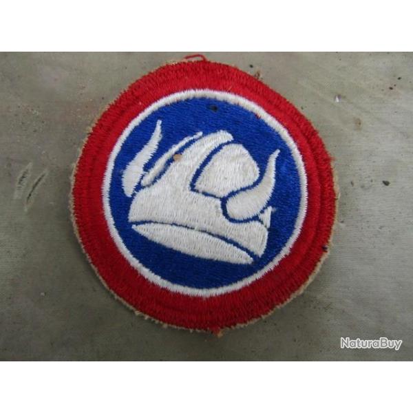patch 47 Inf Div  ww2 US insigne deuxi�me guerre am�ricain grade GI d�barquement Europe