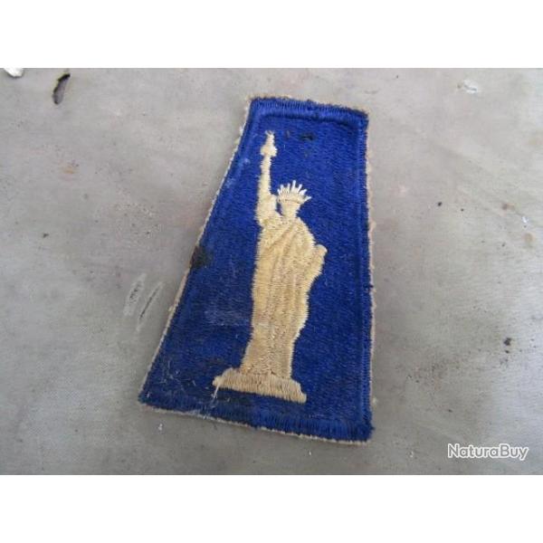patch 77 statue liberty Inf Div ww2 US insigne deuxi�me guerre am�ricain GI d�barquement Europe