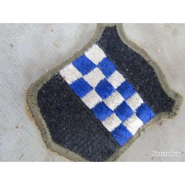 patch 99 chekerboard Inf Div ww2 US insigne deuxi�me guerre am�ricain GI d�barquement Europe