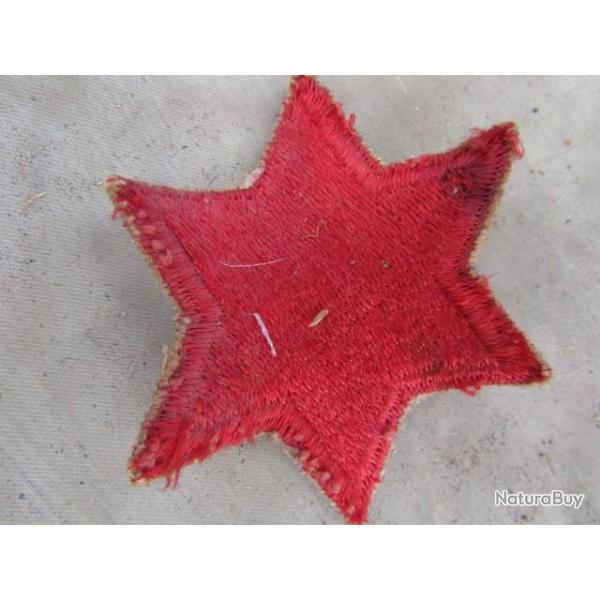 patch 6 sight seeing sixth Inf Div ww2 US insigne deuxi�me guerre am�ricain GI d�barquement Europe