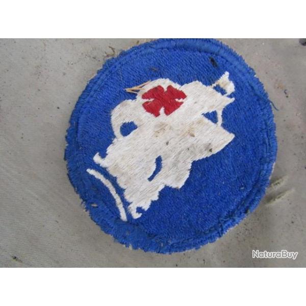 patch Caribbean Defense Command ww2 US insigne deuxi�me guerre am�ricain grade GI d�barquement