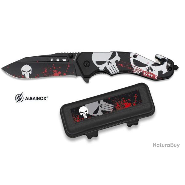 Couteau pliant Punisher lame de 8.5 cm