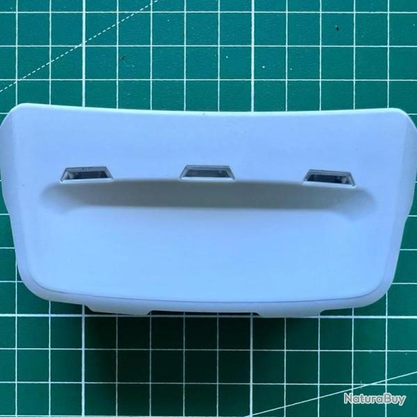 Boitier BLANC compatible pour collier GARMIN T5 TT10 TT15 T5x TT15X