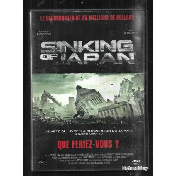sinking of japan, film catastrophe dvd