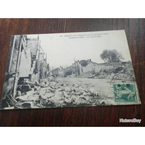 CP  dpt  51  BRABANT  LE ROI  GRANDE RUE