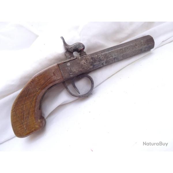 jc9)  pistolet a un canon , coup de poing