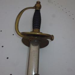 Sabre officier médecin 19 eme