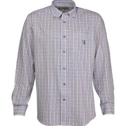 Chemise chasse Percussion carreaux Rouge - 4748